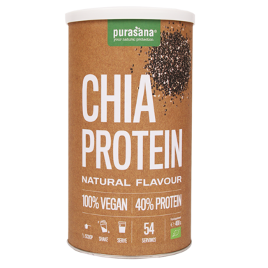 Purasana Chia Protein Natural Bio - 400g