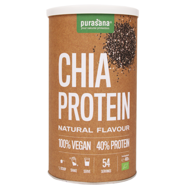 Purasana Chia Protein Natural Bio (400gr)