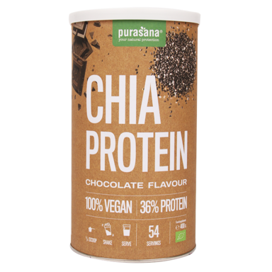 Purasana Chia Protein Chocolate Bio (400gr)