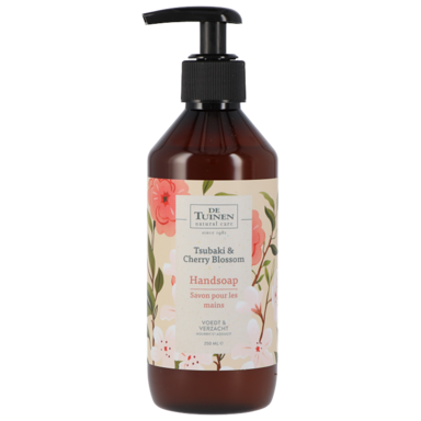 De Tuinen Wellness Tsubaki & Cherry Blossom Savon pour les Mains - 250ml