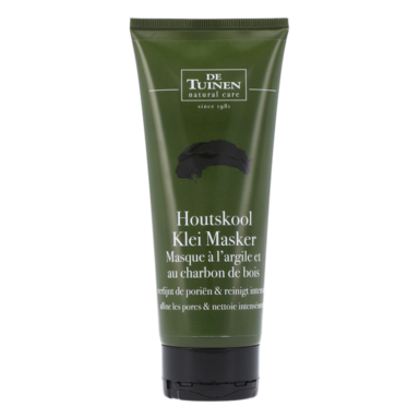 De Tuinen Masque à l'Argile au Charbon de Bois - 200ml