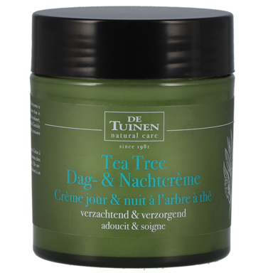 De Tuinen Tea Tree Dag- & Nachtcrème - 120ml