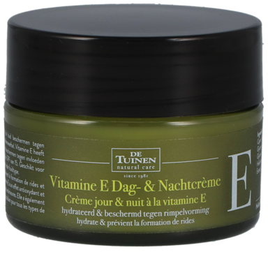 De Tuinen Vitamine E Dag- & Nachtcrème - 50ml