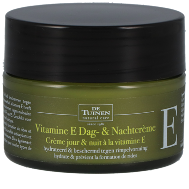 De Tuinen Vitamine E Dag- & Nachtcrème (50ml)