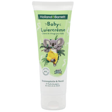 Holland & Barrett Baby Luiercrème Druivenpitolie & Neroli - 75ml