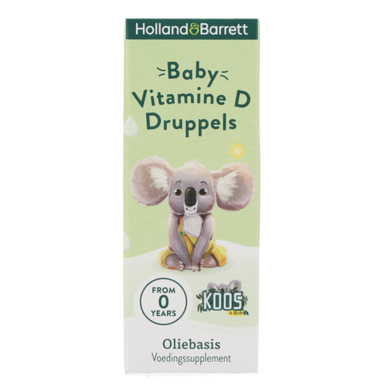 Holland & Barrett Baby Vitamine D Druppels - 25ml