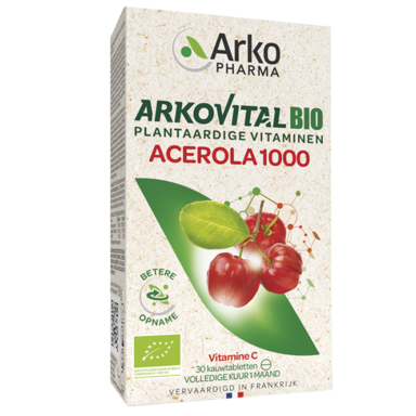 Arkopharma Acerola Bio 1000 (30 Kauwtabletten)