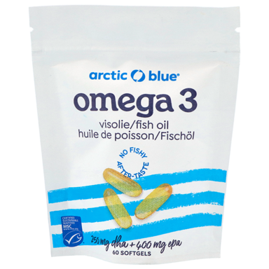 Arctic Blue Omega 3 Visolie met DHA & EPA (60 Capsules)