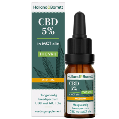 Holland & Barrett CBD Olie Medium 5% (10ml)