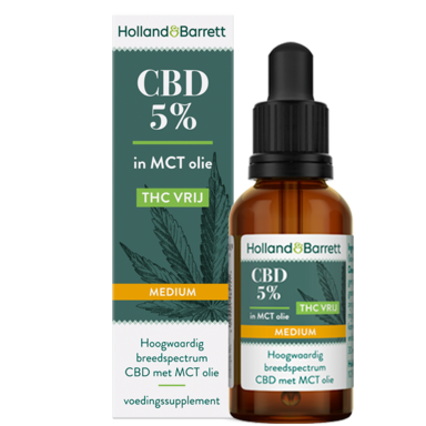 Holland & Barrett CBD Olie Medium 5% (30ml)