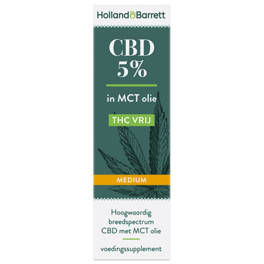 Holland & Barrett CBD Olie Medium 5% (30ml)