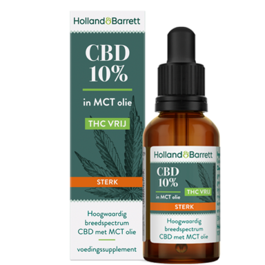Holland & Barrett CBD Olie Sterk 10% (30ml)