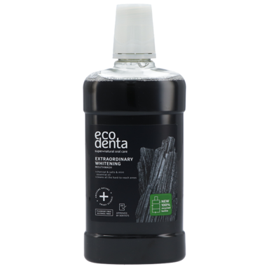 Ecodenta Mondwater Houtskool - 500ml
