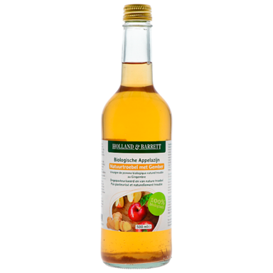 Holland & Barrett Appelazijn Troebel Gember Bio - 500ml