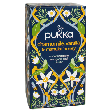 Pukka Chamomile Vanilla Manuka Bio (20 Theezakjes)