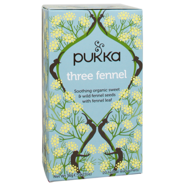 Pukka Three Fennel Bio (20 Theezakjes)