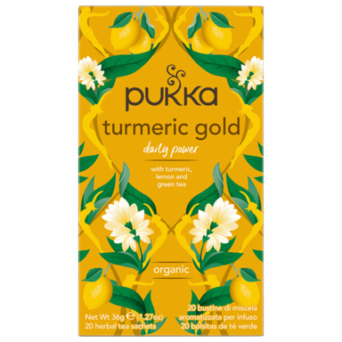 Pukka Or de Curcuma Bio (20 sachets)