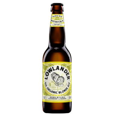 Lowlander 0.3% Bière Blonde Bio - 330ml
