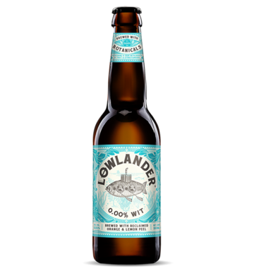 Lowlander 0.00% Bière Blanche - 330ml