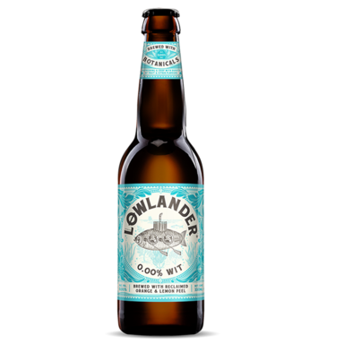 Lowlander 0.00% Bière blanche (330 ml)