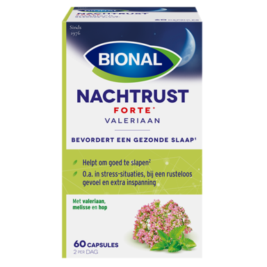Bional Nachtrust Forte Valeriaan (60 Capsules)