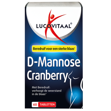 Lucovitaal D-Mannose Cranberry (60 Tabletten)