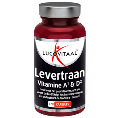 Lucovitaal Super Levertraan (120 Capsules)