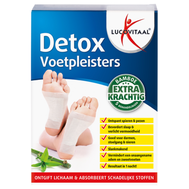 Lucovitaal Detox Voetpleisters - 5 behandelingen