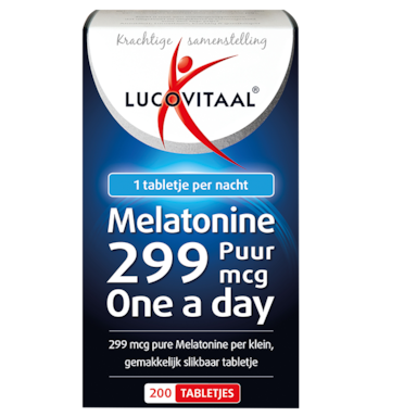 Lucovitaal Melatonine Puur, 0,299mg (200 Tabletten)