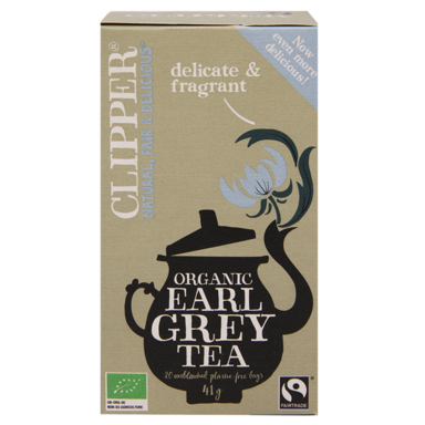 Clipper Organic Earl Grey Tea Bio (20 Theezakjes)