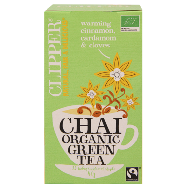 Clipper Chai Organic Green Tea Bio (20 Theezakjes)