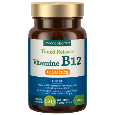 Holland & Barrett Timed Release Vitamine B12 1000mcg - 120 tabletten