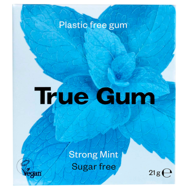 True Gum Strong Mint Kauwgom