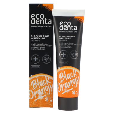Ecodenta Black Orange Whitening Toothpaste - 100ml