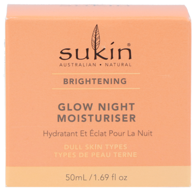 Sukin Brightening Night Glow Moisturiser - 50ml