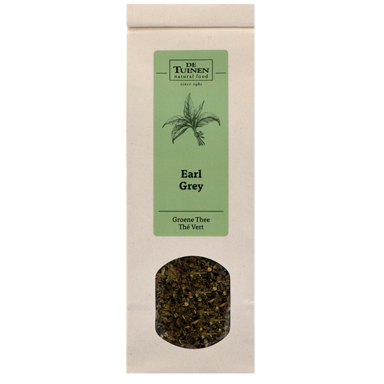 De Tuinen Groene Thee Earl Grey - 100g