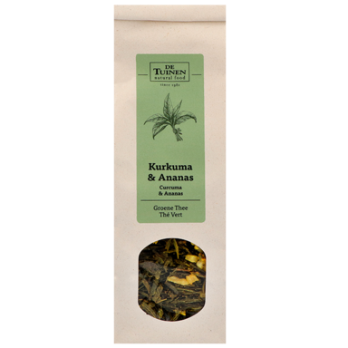 De Tuinen Thé Vert - Thé Vert au Curcuma - 100g