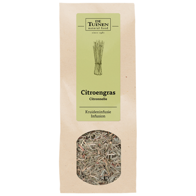 De Tuinen Infusion aux plantes - Citronnelle - 100g