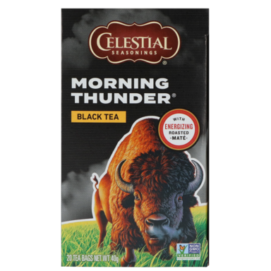 Celestial Seasonings Morning Thunder Black Tea (20 theezakjes)