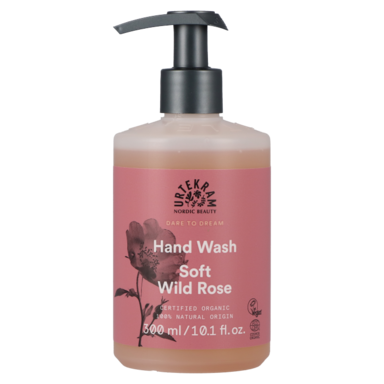 Urtekram Hand Wash Soft Wild Rose - 300ml
