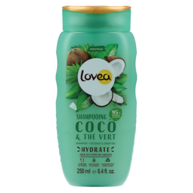 Lovea Shampoo Coconut & Green Tea (250ml)