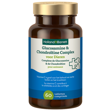 Holland & Barrett Glucosamine & Chondroïtine Complex voor Dieren - 60 tabletten