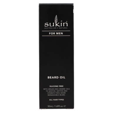 Sukin For Men Huile à barbe (50 ml)