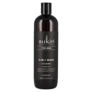 Sukin For Men 3-in-1 Wash Calming - 500ml