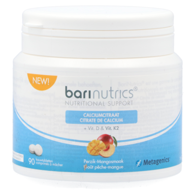Metagenics BariNutrics® Calciumcitraat (90 kauwtabletten)