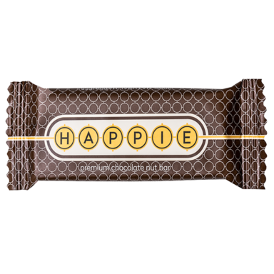 HAPPIE Premium Chocolate Nut Bar (50gr)