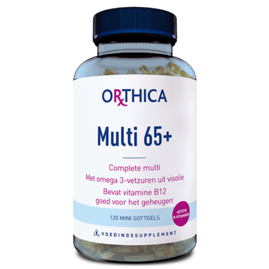 Orthica Multi 65+ (120 Mini Softgels)