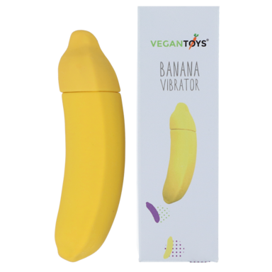 Vegan Toys Vibrator Banaan - 2 x 2.6 x 11.5 cm