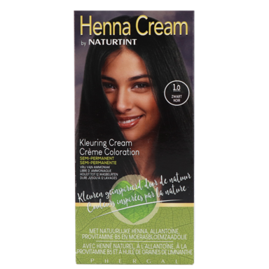 Naturtint Henna Cream 1.0 Zwart - 110ml