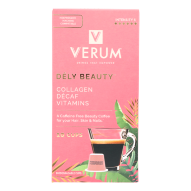 Verum Dély Beauty Café décaféiné au collagène (10 capsules)